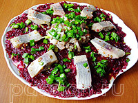Салат с селедкой