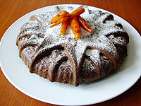 Морковный пирог «Звездочка»